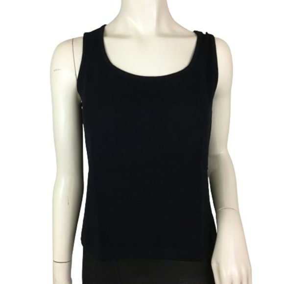 St. John Tank Top Dark Navy Size S NWT SKU 000121-7 - Picture 1 of 7